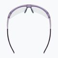 Окуляри сонцезахисні UVEX Aerios Small V purple matt/smoke 4