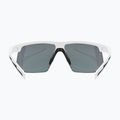 Окуляри сонцезахисні UVEX Aerios Small white matt/mirror rose 3