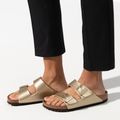 Жіночі шльопанці BIRKENSTOCK Arizona BF Narrow золото 3