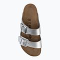 Шльопанці BIRKENSTOCK Arizona Birko-Flor silver 5
