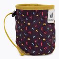 Мішок для магнезії Deuter Gravity Chalk Bag I aubergine blocks/turmeric