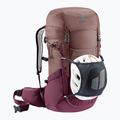 Туристичний рюкзак deuter Futura 24 l SL ash rose/cassis 8