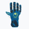Рукавиці воротарські дитячі Uhlsport Hyperact Supersoft HN блакитно-білі 101123601 4