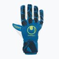 Рукавиці воротарські Uhlsport Hyperact Supersoft HN блакитно-білі 101123601 4