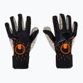 Рукавиці воротарські Uhlsport Speed Contact Supergrip+ Finger Surround чорно-білі 101126001