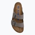 Шльопанці BIRKENSTOCK Arizona Soft Footbed Oiled Leather Regular iron 5