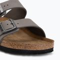 Шльопанці BIRKENSTOCK Arizona Soft Footbed Oiled Leather Regular iron 7