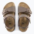 Сандалі дитячі BIRKENSTOCK New York Birkibuc Narrow mocha 4