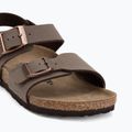 Сандалі дитячі BIRKENSTOCK New York Birkibuc Narrow mocha 7