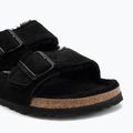 Шльопанці BIRKENSTOCK Arizona Shearling SL Narrow black 7