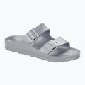 Шльопанці BIRKENSTOCK Arizona EVA Metallic Regular сріблястий металік 2