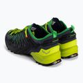 Кросівки  для трекінгу чоловічі Salewa Wildfire Edge синьо-жовті 00-0000061346 3