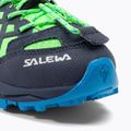 Черевики для трекінгу дитяче Salewa Wildfire блакитно-зелені 00-0000064007 7