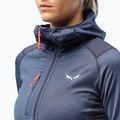 Кофта флісова жіноча Salewa Agner Hybrid темно-синя 27372 7