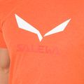 Футболка трекінгова чоловіча Salewa Solidlogo Dry помаранчева 00-0000027018 4