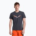 Футболка трекінгова чоловіча Salewa Lines Graphic Dry синя 00-0000028065