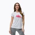 Футболка трекінгова жіноча Salewa Lines Graphic Dry біла 00-0000028064