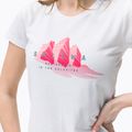 Футболка трекінгова жіноча Salewa Lines Graphic Dry біла 00-0000028064 4