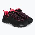 Взуття туристичне жіноче Salewa Wildfire Leather чорне 00-0000061396 5