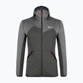 Флісова кофта чоловіча Salewa Puez Melange PL FZ Hoody сіра 00-0000027386 6