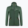 Флісова кофта чоловіча Salewa Puez Melange PL FZ Hoody зелена 00-0000027386