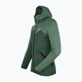 Флісова кофта чоловіча Salewa Puez Melange PL FZ Hoody зелена 00-0000027386 2