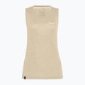 Футболка трекінгова жіноча Salewa Puez Graphic Dry Tank бежева 00-0000027482