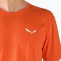 Футболка трекінгова чоловіча Salewa Alpine Hemp Logo помаранчева 00-0000028132 4