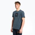 Футболка трекінгова чоловіча Salewa Pure Box Dry синя 00-0000028378