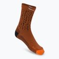 Шкарпетки трекінгові чоловічі Salewa MTN TRN Sal. AM Crew сіро-коричневі 00-0000069029 5