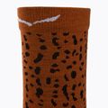 Шкарпетки трекінгові чоловічі Salewa MTN TRN Sal. AM Crew сіро-коричневі 00-0000069029 7