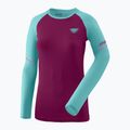 Лонгслів для бігу жіночий DYNAFIT Alpine Pro beet red