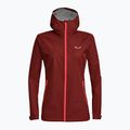 Куртка дощовик жіноча Salewa Puez Aqua 3 PTX бордова 00-0000024546 3