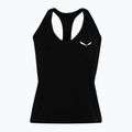 Футболка для скелелазіння жіноча Salewa Lavaredo Hemp Crop Tank чорна 00-0000028369