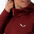 Кофта трекінгова жіноча Salewa Puez Polarlite Hooded червона 00-0000028522 3