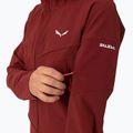 Куртка софтшел жіноча Salewa Agner DST бордова 00-0000028301 6