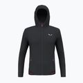 Чоловічий трекінговий світшот Salewa Pedroc PL Hooded black out