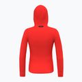 Кофта трекінгова жіноча Salewa Agner Polarlite Hooded червона 00-0000028558 7