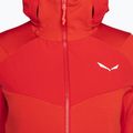 Кофта трекінгова жіноча Salewa Agner Polarlite Hooded червона 00-0000028558 3