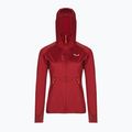 Кофта флісова жіноча Salewa Agner Hybrid PL/DST FZ Hoody темно-червона 00-0000027372