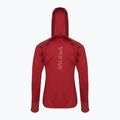 Кофта флісова жіноча Salewa Agner Hybrid PL/DST FZ Hoody темно-червона 00-0000027372 2