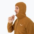 Кофта флісова чоловіча Salewa Nuvolo PL golden brown melange 4