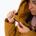 Жіноче зимове пальто Salewa Fanes 2L PTX Parka золотисто-коричневе 5