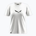 Футболка жіноча Salewa Solid Dry white new logo