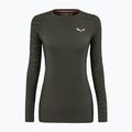 Жіноча термоактивна кофта Salewa Cristallo Warm AMR dark olive