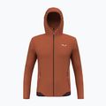 Чоловічий трекінговий світшот Salewa Pedroc PL Hooded bombay brown Salewa Pedroc PL