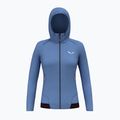 Кофта трекінгова жіноча Salewa Pedroc PL Hooded morning blue 5