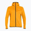 Чоловіча трекінгова толстовка Salewa Agner Hybrid PL/DST FZ Hoody turmeric melange/0910