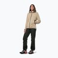 Жіночий трекінговий світшот Salewa Agner Hemp 2 Hooded quicksand з капюшоном 2