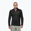 Кофта трекінгова чоловіча Salewa Puez Cammio Polarlite Half Zip Black Out